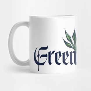 Green Witch Rose Magic Mug